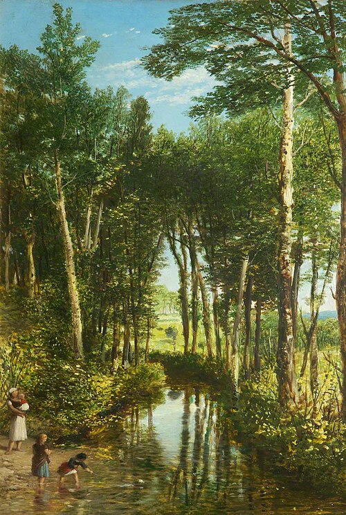 Woodland Scene, 1876, John Rogers Herbert