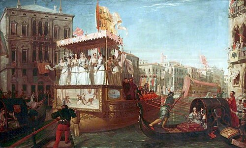 The Brides of Venice, , John Rogers Herbert