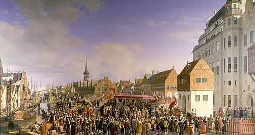 Arvehyldningen, 1880, Heinrich Hansen