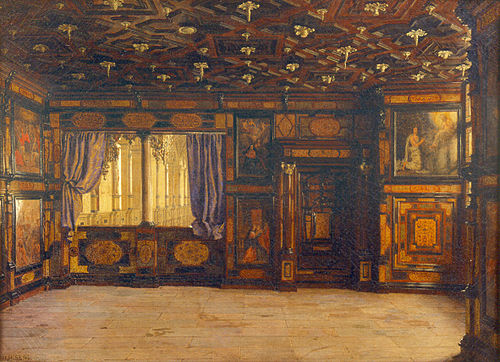 Prayer Chamber, 1861, Heinrich Hansen