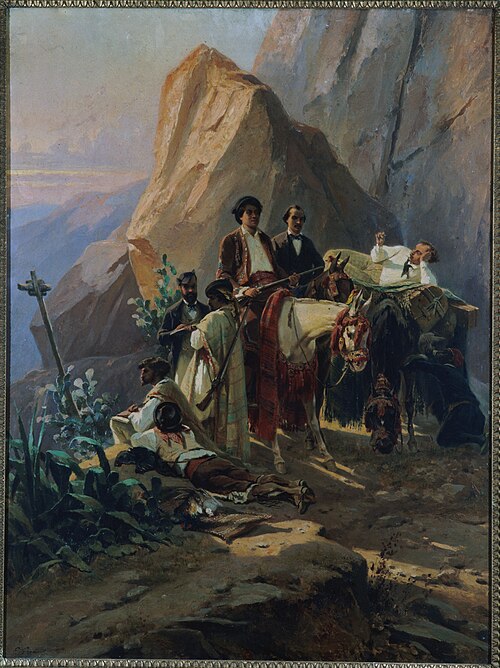 Souvenir du voyage de Paris à Cadix fait, en 1846, par Alexandre Dumas et ses amis, 1855, Eugène Giraud