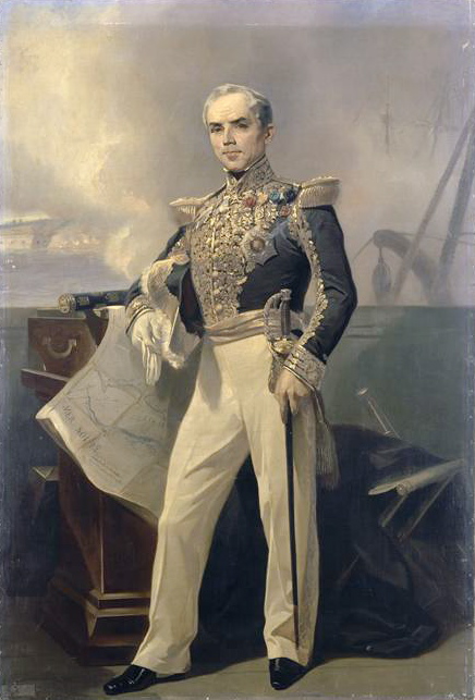 Armand Joseph Bruat (1796-1855), amiral de France, 1856, Eugène Giraud