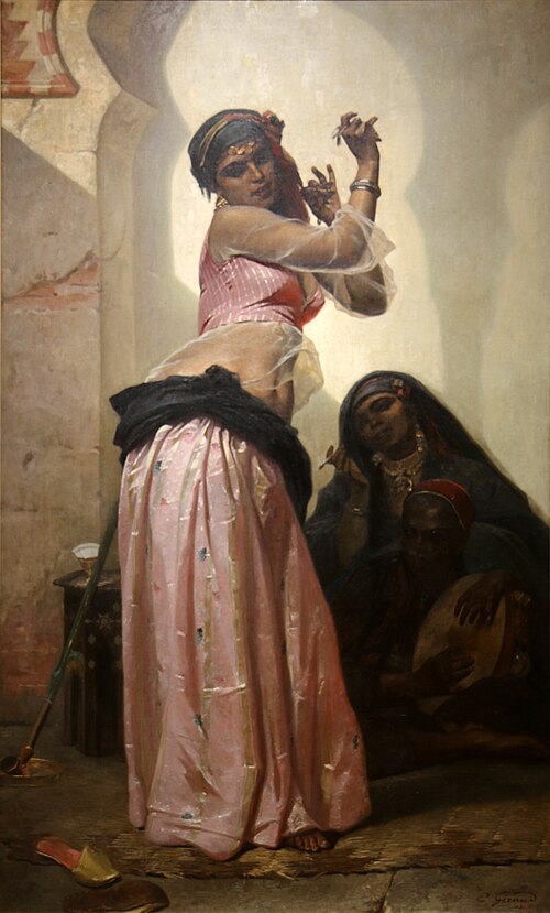Danseuse au Caire, 1866, Eugène Giraud