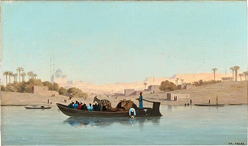 On The Nile, , Charles-Théodore Frère