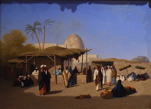 Environs du Caire, 1861, Charles-Théodore Frère