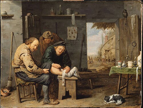 Le chirurgien, 1638, David Ryckaert III