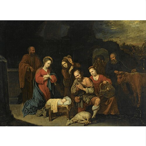 Adoration of the shepherds, 1639, David Ryckaert III