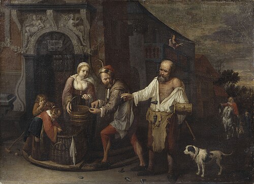 Marchand de moules, 1650, David Ryckaert III