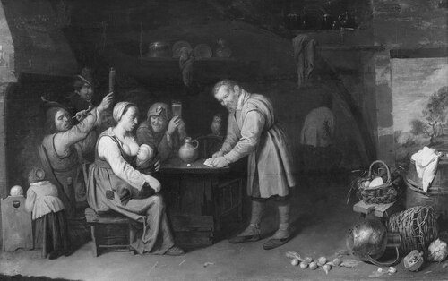 Interior with Merry Company, , David Ryckaert III