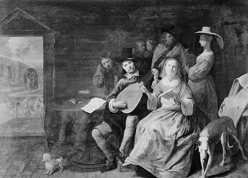 Musical Company, 1650, David Ryckaert III