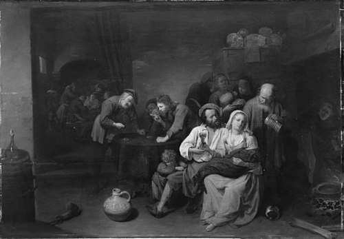 Kroscene, 1650, David Ryckaert III