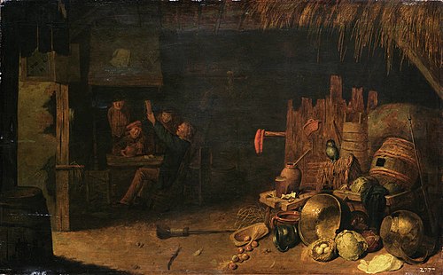 Peasant interior, 1638, David Ryckaert III