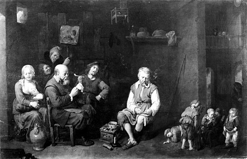 De boerenfamilie, 1642, David Ryckaert III