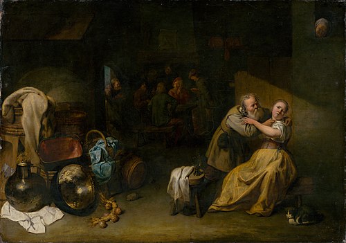 At the Inn, 1652, David Ryckaert III