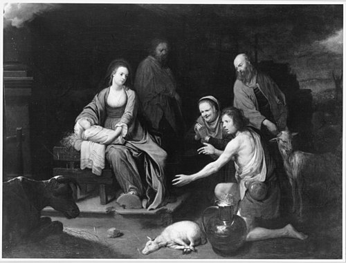 The Adoration of the Shepherds, 1648, David Ryckaert III