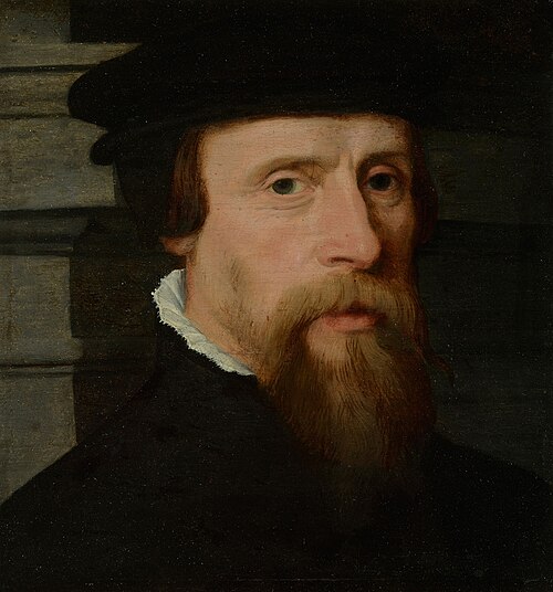 Portrait of an unknown man, 1574, Nicolas Neufchâtel