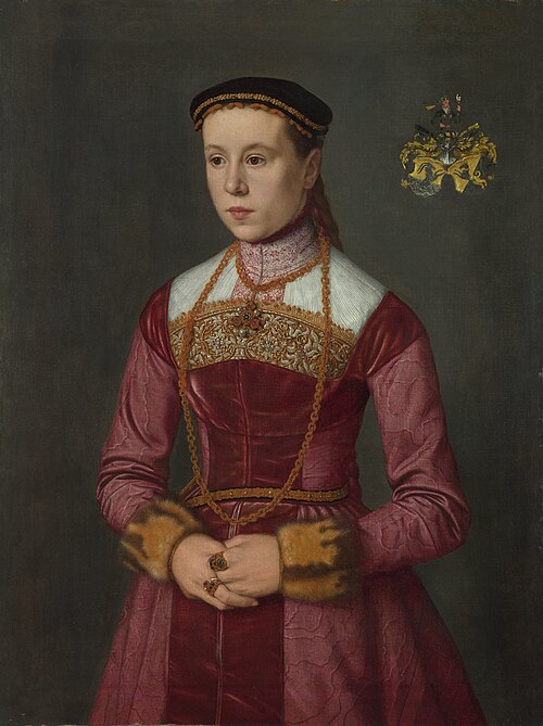 Young Lady, 1561, Nicolas Neufchâtel