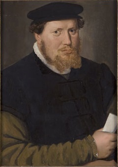 Portret van een man, 1545, Nicolas Neufchâtel