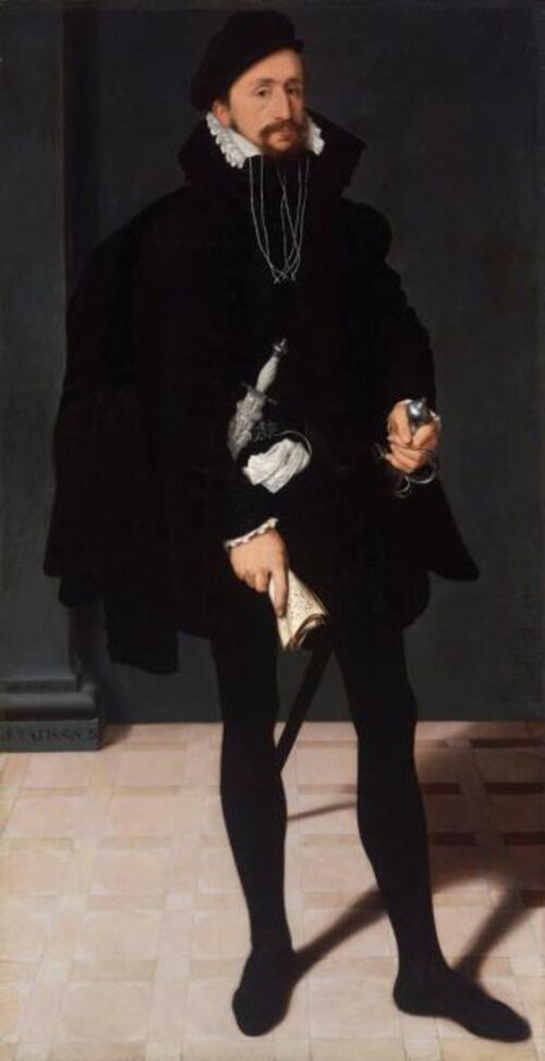 Portrait of Hans Heinrich Pilgram, 1561, Nicolas Neufchâtel