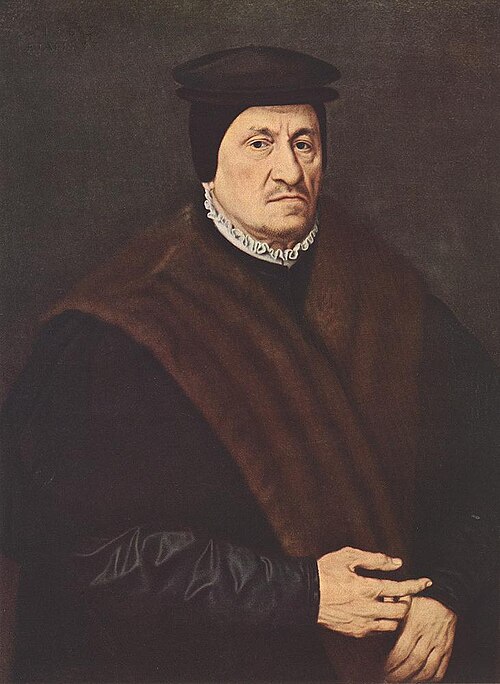 Portrait of an Elderly Man, 1550, Nicolas Neufchâtel