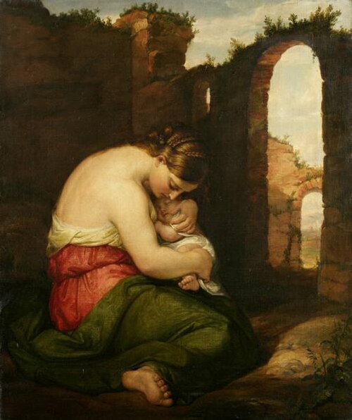 Mother and Child, 1849, Daniel Huntington