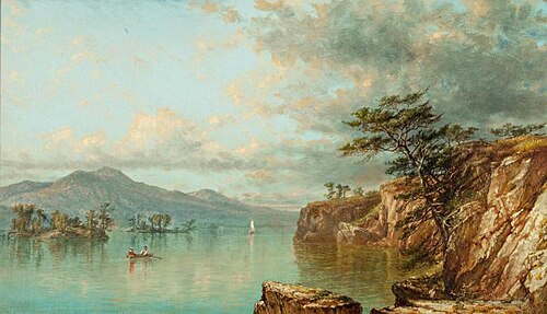 The Upper Hudson, 1871, Daniel Huntington