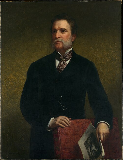 John Taylor Johnston, 1875, Daniel Huntington