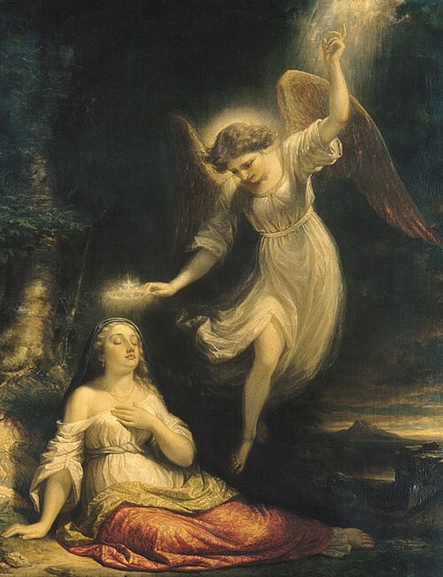 Mercy's Dream, 1858, Daniel Huntington