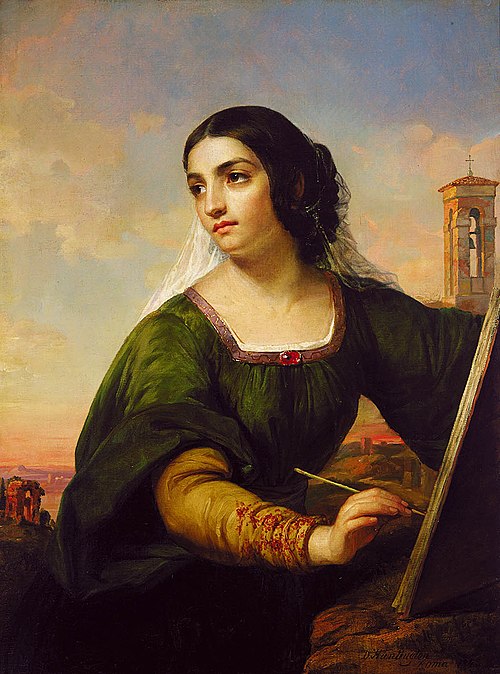 Italy, 1843, Daniel Huntington