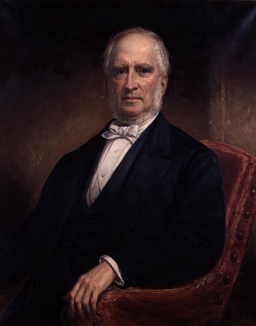 Portrait of Stephen Salisbury II, 1878, Daniel Huntington