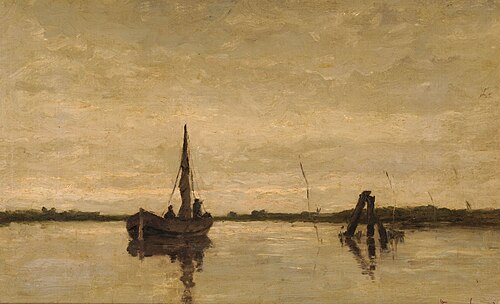 Ochtend in de Biesbosch, , Carel Nicolaas Storm van 's-Gr
