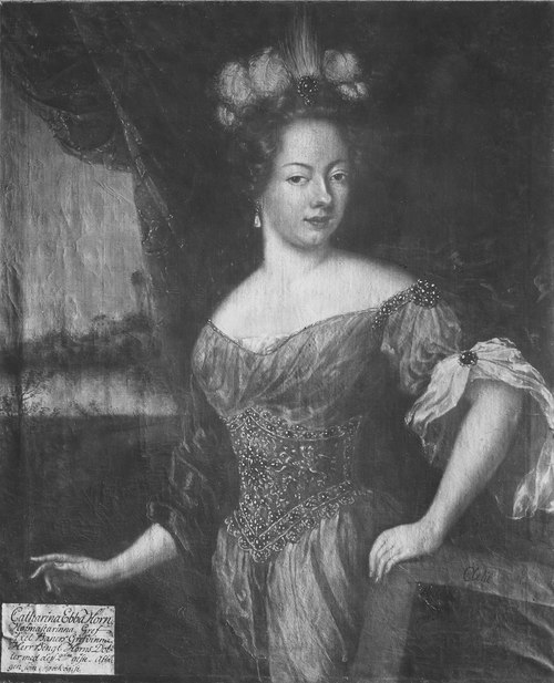 Catharina Ebba Horn af Åminne, 1666-1736, 1698, Amalia Wilhelmina Königsmarck