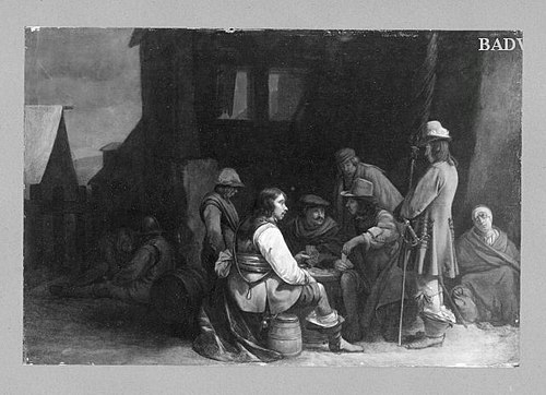 Soldiers playing cards, 1642, Gerard ter Borch l'Ancien