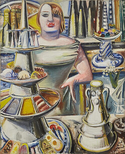 Barmaid, 1932, Paul Kleinschmidt