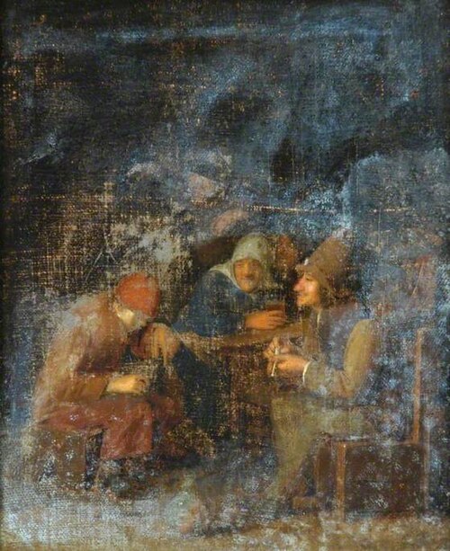 Boors Carousing, , Pieter Hermansz Verelst