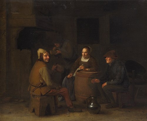 Rauchende Bauern, , Pieter Hermansz Verelst