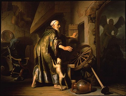 Blind Tobit Welcoming His Son, 1646, Pieter Hermansz Verelst