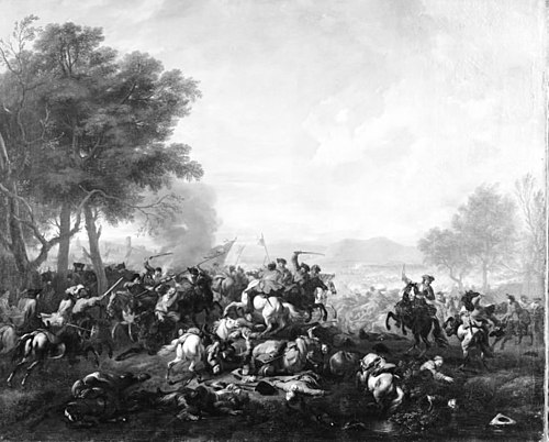 A Battle, 1697, Jan van Huchtenburgh
