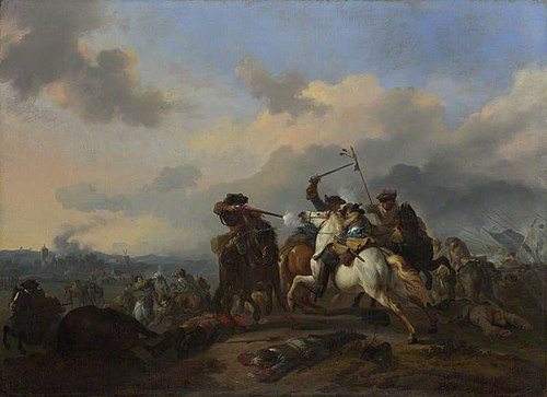 A Battle, 1680, Jan van Huchtenburgh