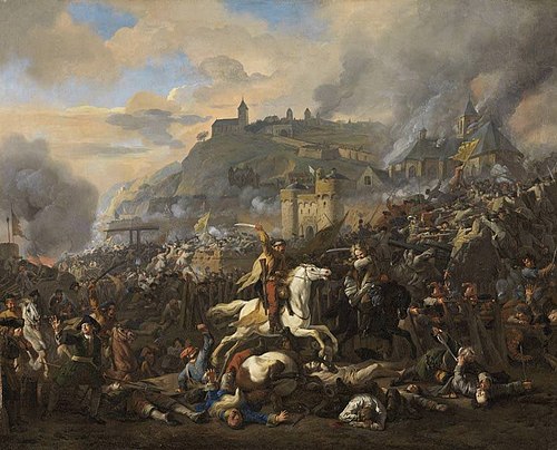 Storming of a fortified city, 1711, Jan van Huchtenburgh