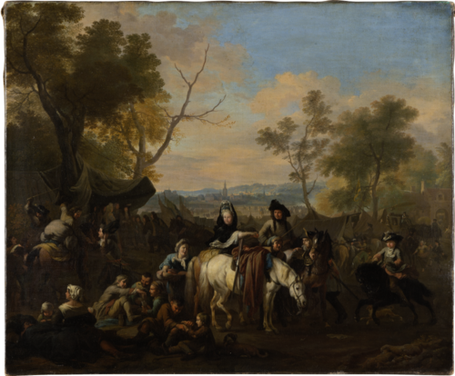 Visit to a Camp, 1695, Jan van Huchtenburgh