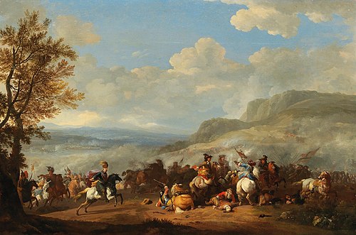 Battle Scene, 1673, Jan van Huchtenburgh