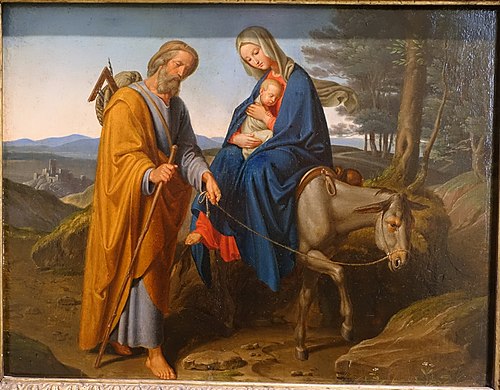 Flight into Egypt, 1834, Joseph von Führich