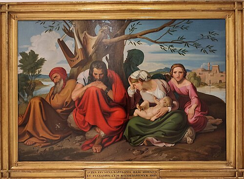 The Sorrowing Jews, 1837, Joseph von Führich