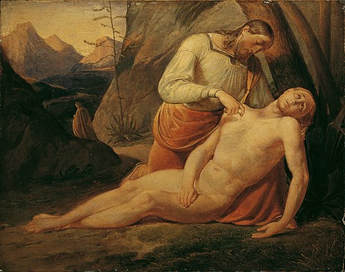 Der barmherzige Samariter, 1820, Joseph von Führich
