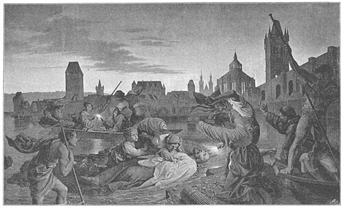 Der Tod des Johann von Nepomuk, 1865, Joseph von Führich