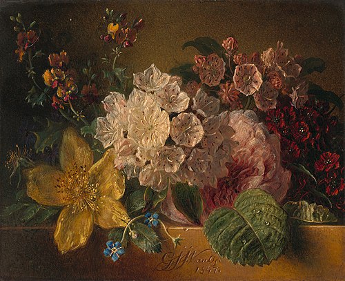 Bloemen, 1847, Georgius Jacobus Johannes van 