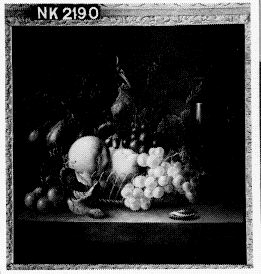 Stilleven met fruit en wijnglas, 1844, Georgius Jacobus Johannes van 