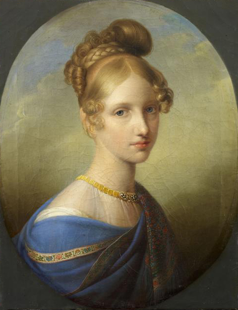 Portrait de la princesse de Salerne, 1815, Johann Peter Krafft