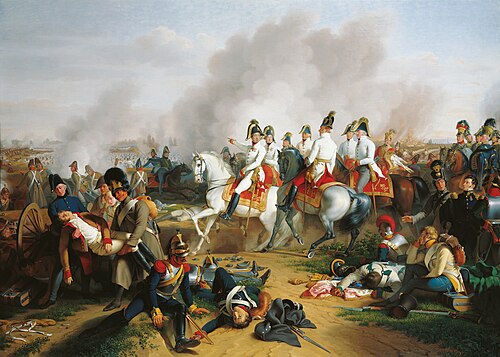 Archduke Charles, Duke of Teschen, with his Staff at the Battle of Aspern-Essling, 21–22 May 1809 (1, 1838, Johann Peter Krafft